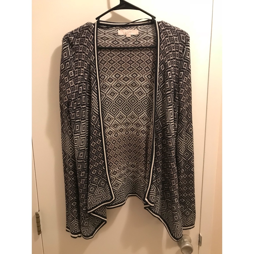 LOFT Cascade Cardigan